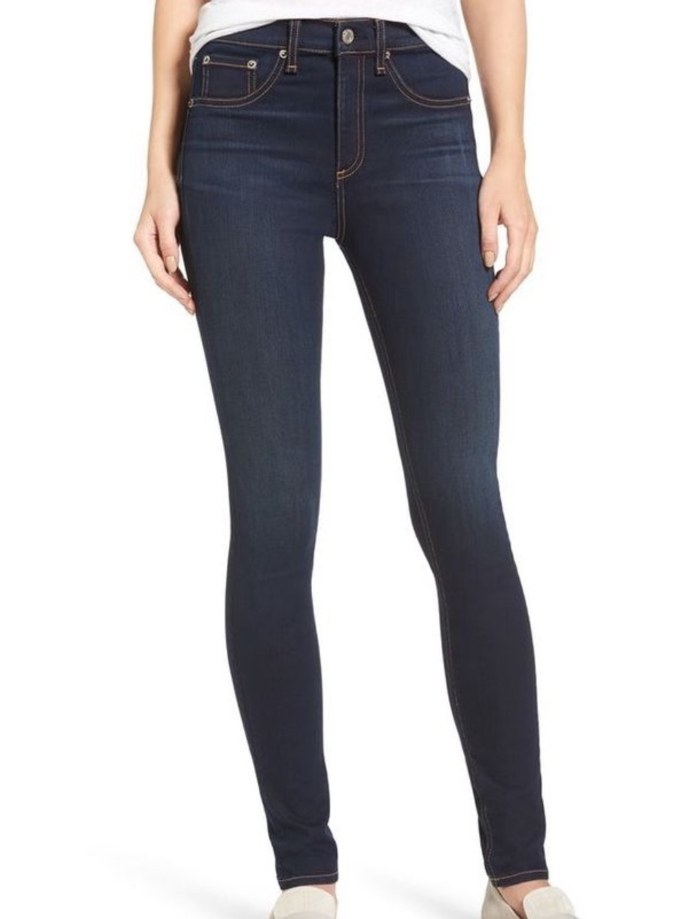 rag & bone High Rise Skinny Jeans - Bedford (size 27)